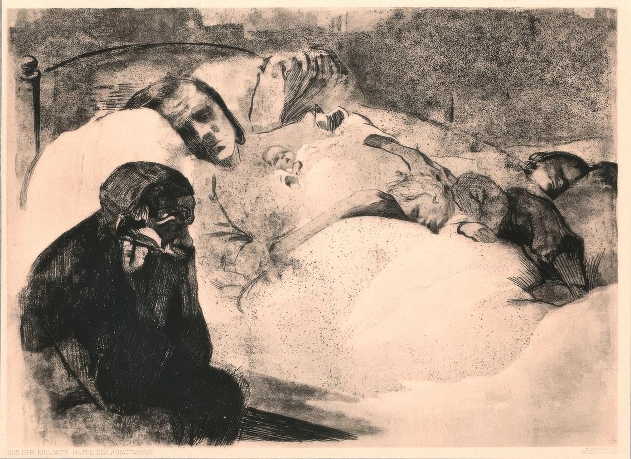 arbeidsledighet av Käthe Kollwitz