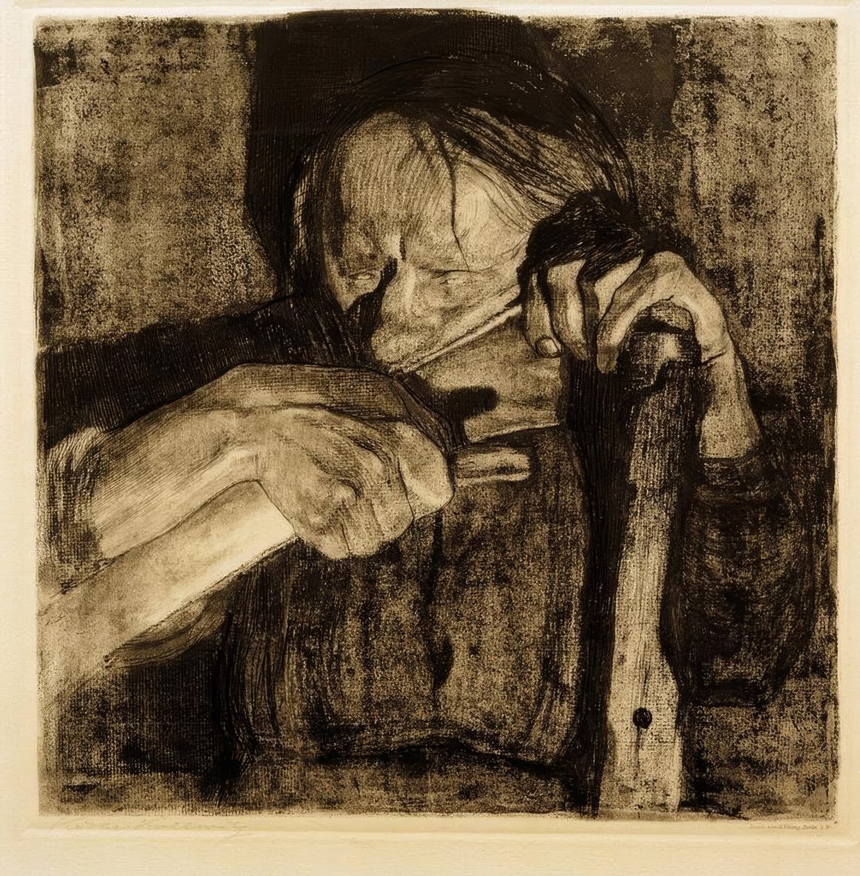 Når du banker av Käthe Kollwitz
