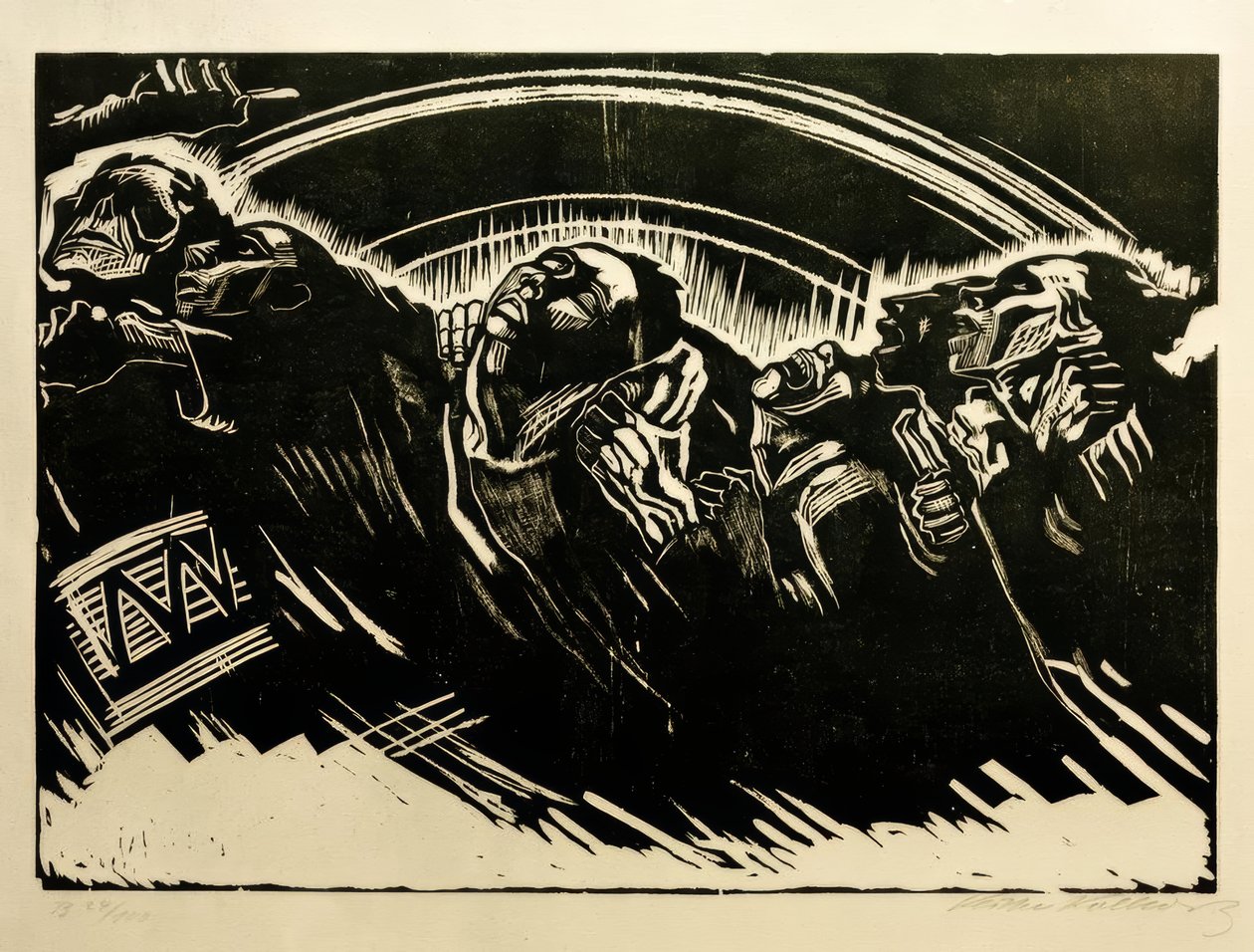 K. Kollwitz, De frivillige av Käthe Kollwitz