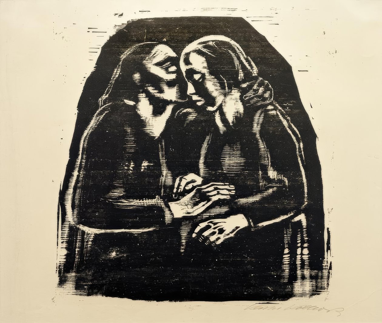 K. Kollwitz, Maria og Elisabeth III av Käthe Kollwitz