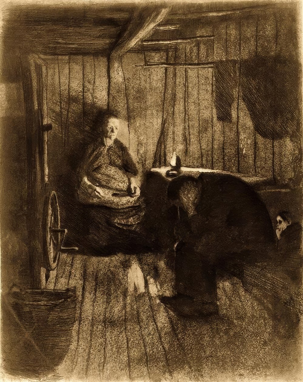 K. Kollwitz, ikke av Käthe Kollwitz