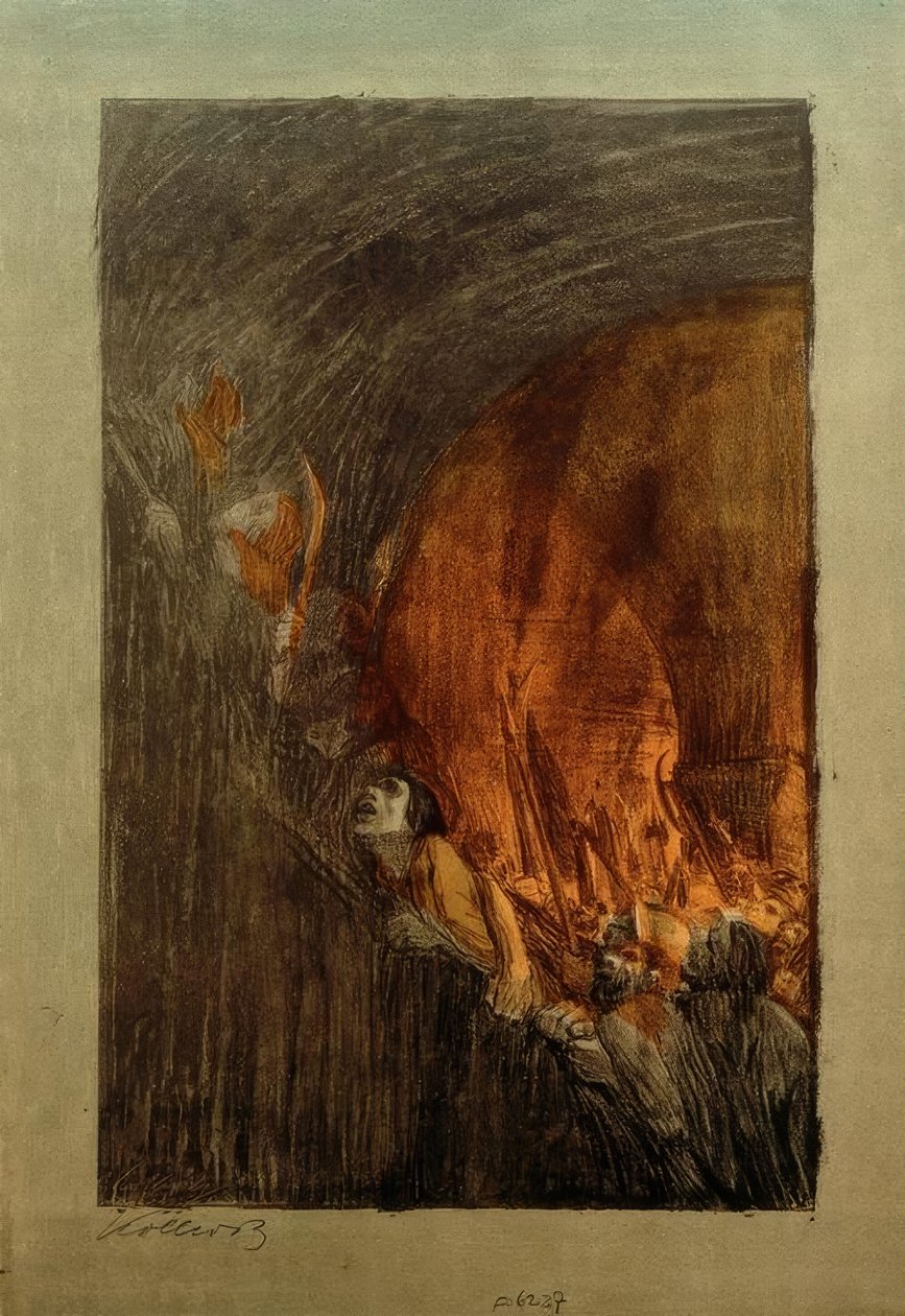 Käthe Kollwitz, våpenhvelv av Käthe Kollwitz