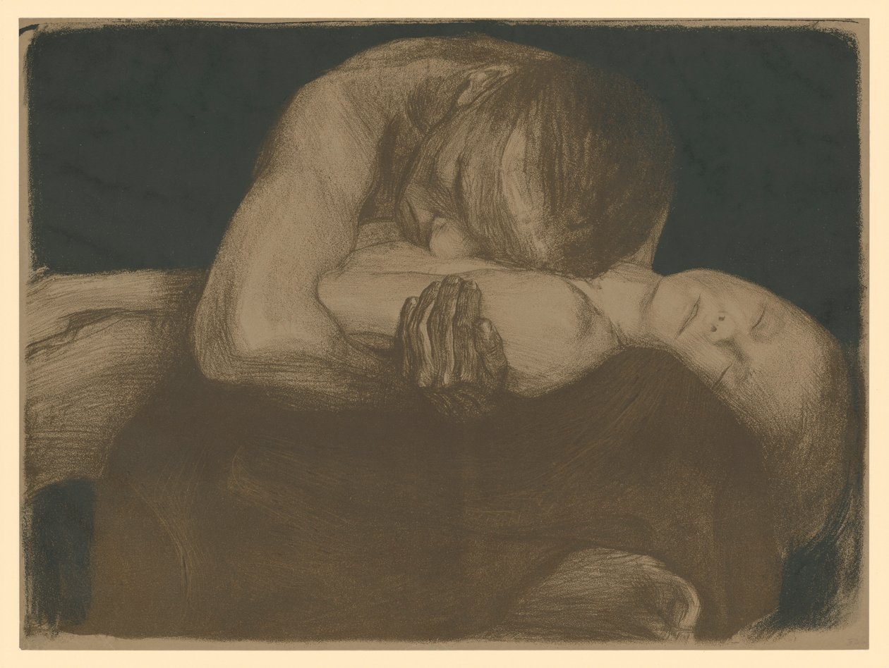 Pietà (3. tilstand) av Käthe Kollwitz