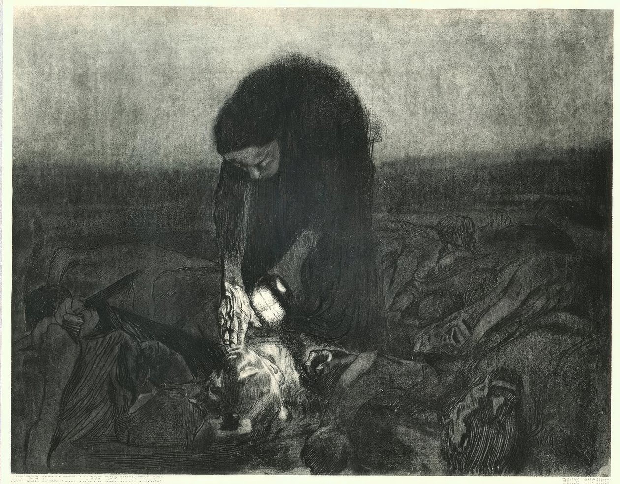 Slagmarken av Käthe Kollwitz