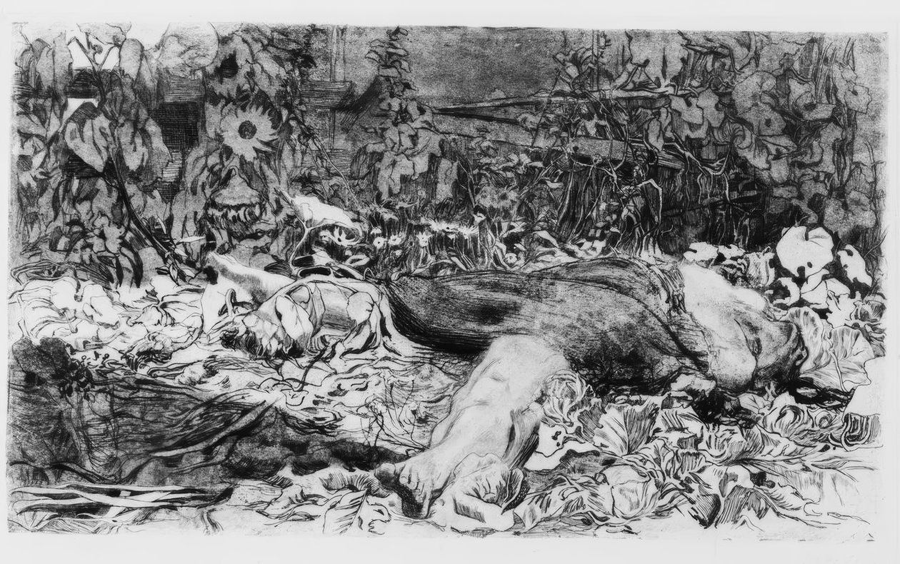 Voldtatt av Käthe Kollwitz