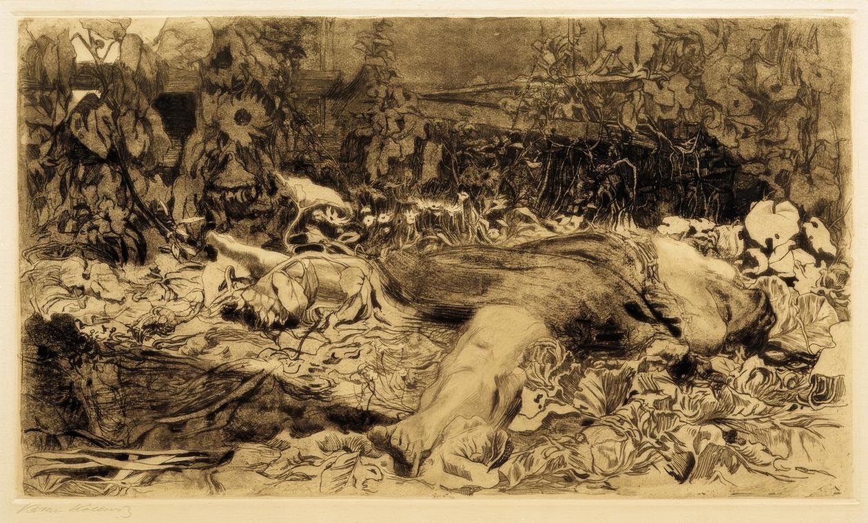 Voldtatt av Käthe Kollwitz