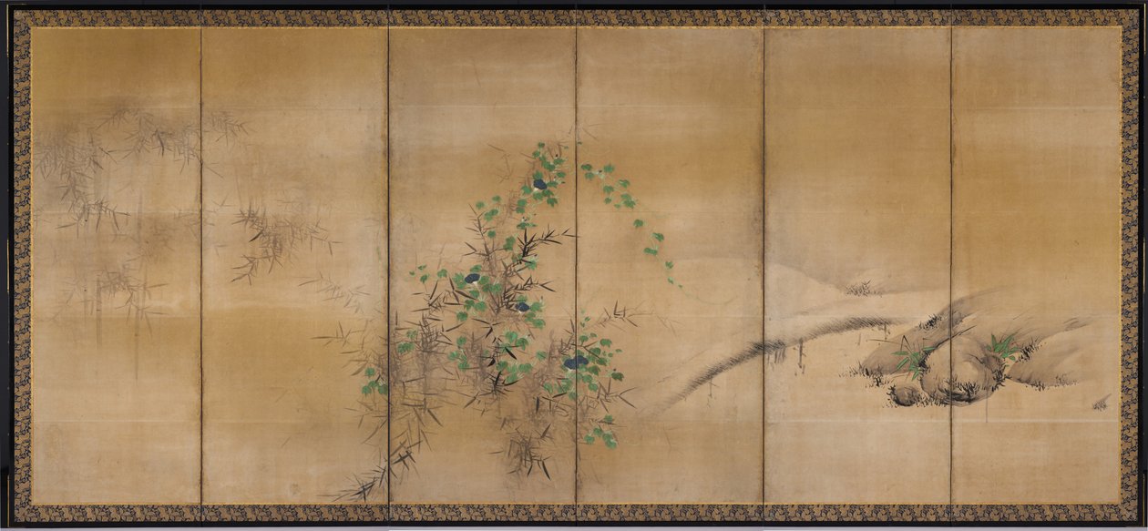 Vinter- og sommerblomster av Kaiho Yusho