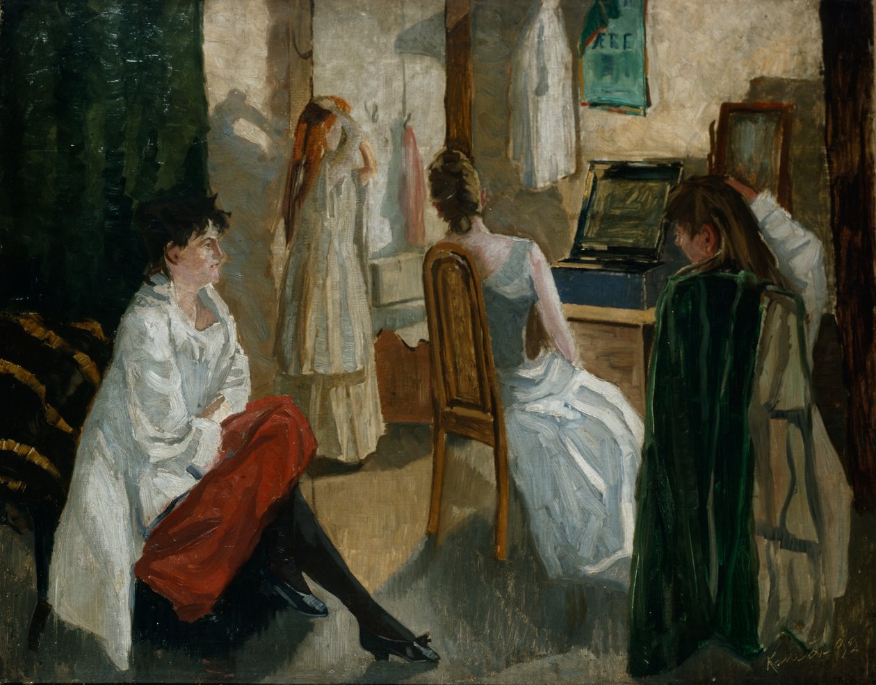 En skuespillerinnes garderobe av Kalle Lochen