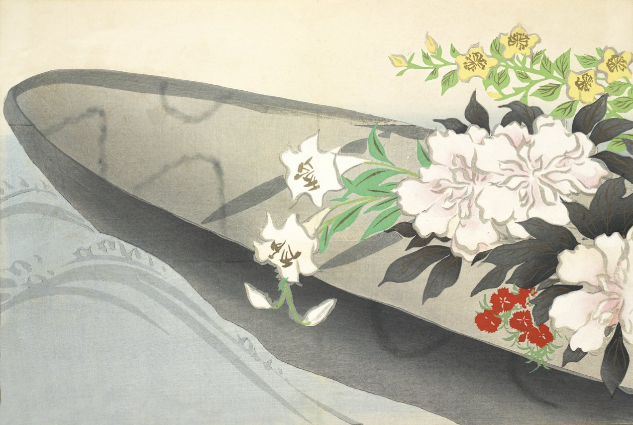 Hana-Bune, fra Momoyo-gusa av Kamisaka Sekka