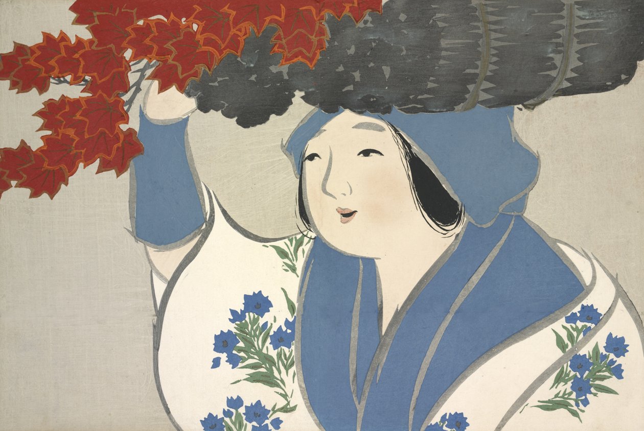 Kuroki Uri, fra Momoyo-bare av Kamisaka Sekka