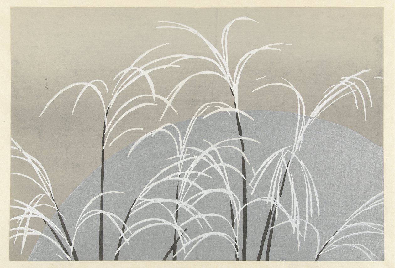Moon and Grasses Flowers of a Hundred Worlds (serietittel) Momoyogusa (serietittel) av Kamisaka Sekka