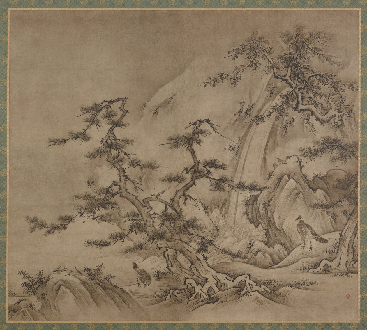 Landskap, Muromachi-perioden, 1519-1592. av Kano Shoei