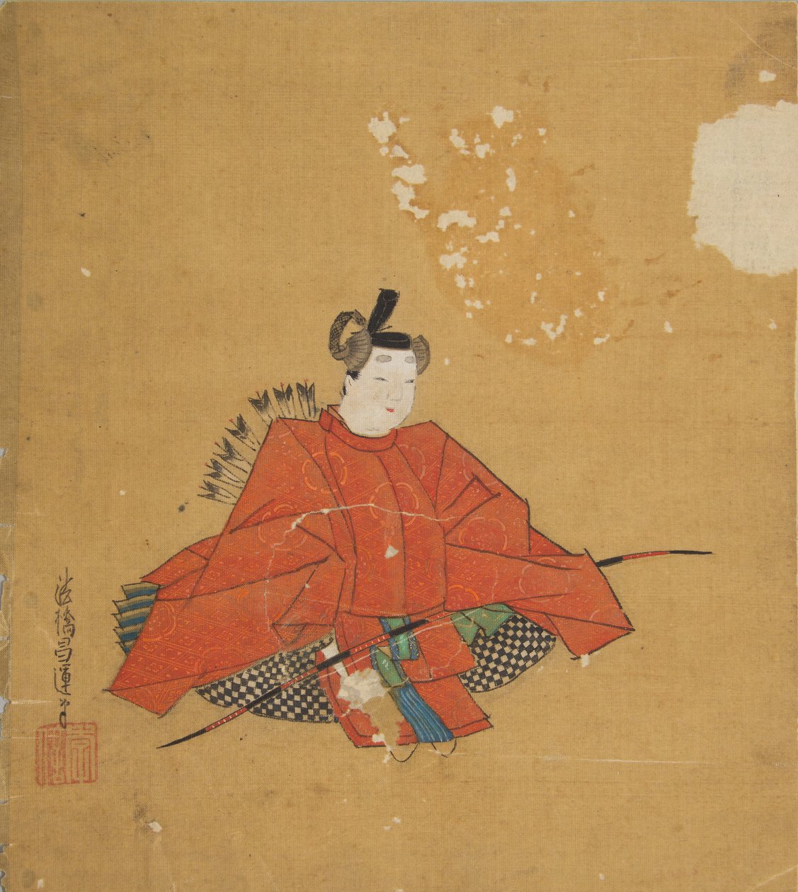 Udødelig poet, 1600-tallet. av Kano Shoun