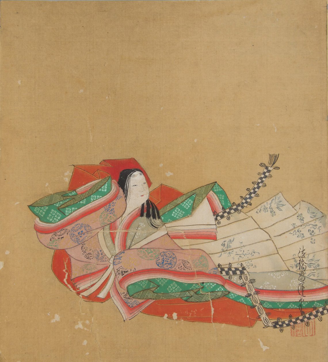 Udødelig poet, 1600-tallet. av Kano Shoun