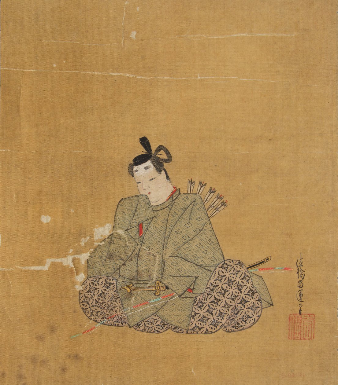 Udødelig poet, 1600-tallet. av Kano Shoun