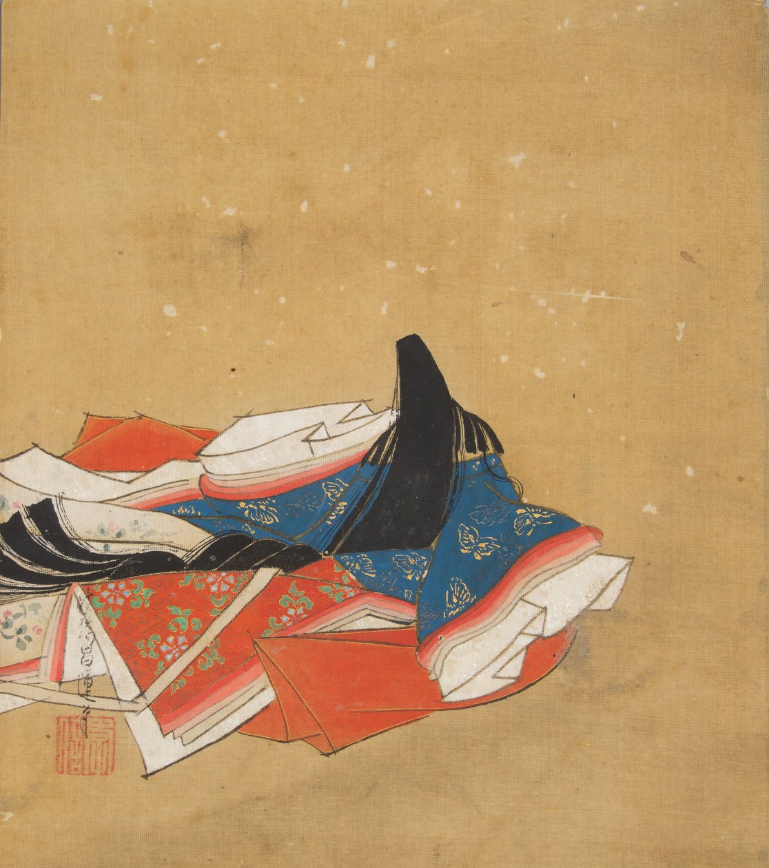 Udødelig poet, 1600-tallet. av Kano Shoun