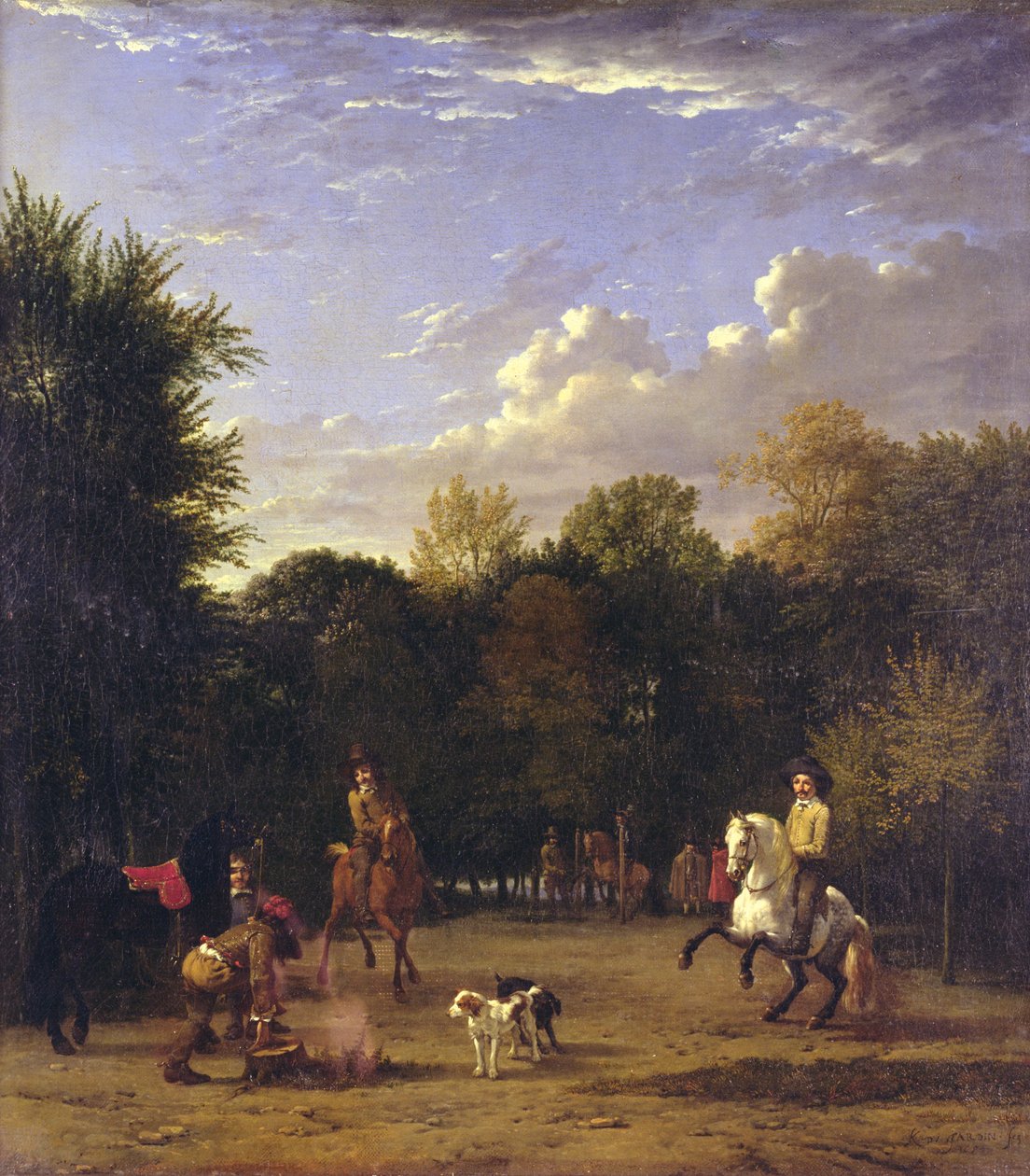 Rideskolen av Karel Dujardin