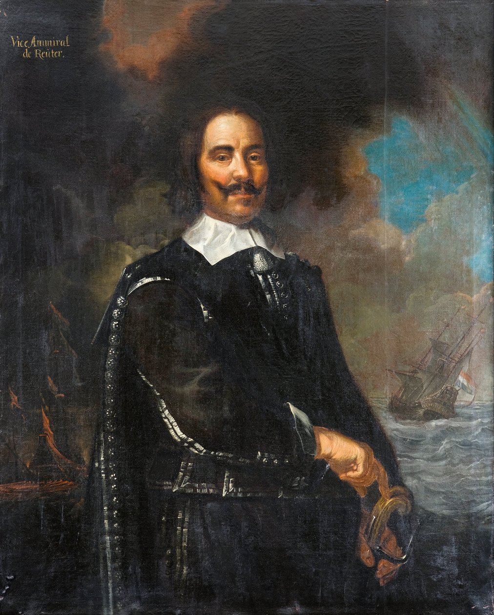 Michiel Adriaanszoon Reuter (1607-76) av Karel van Mander III