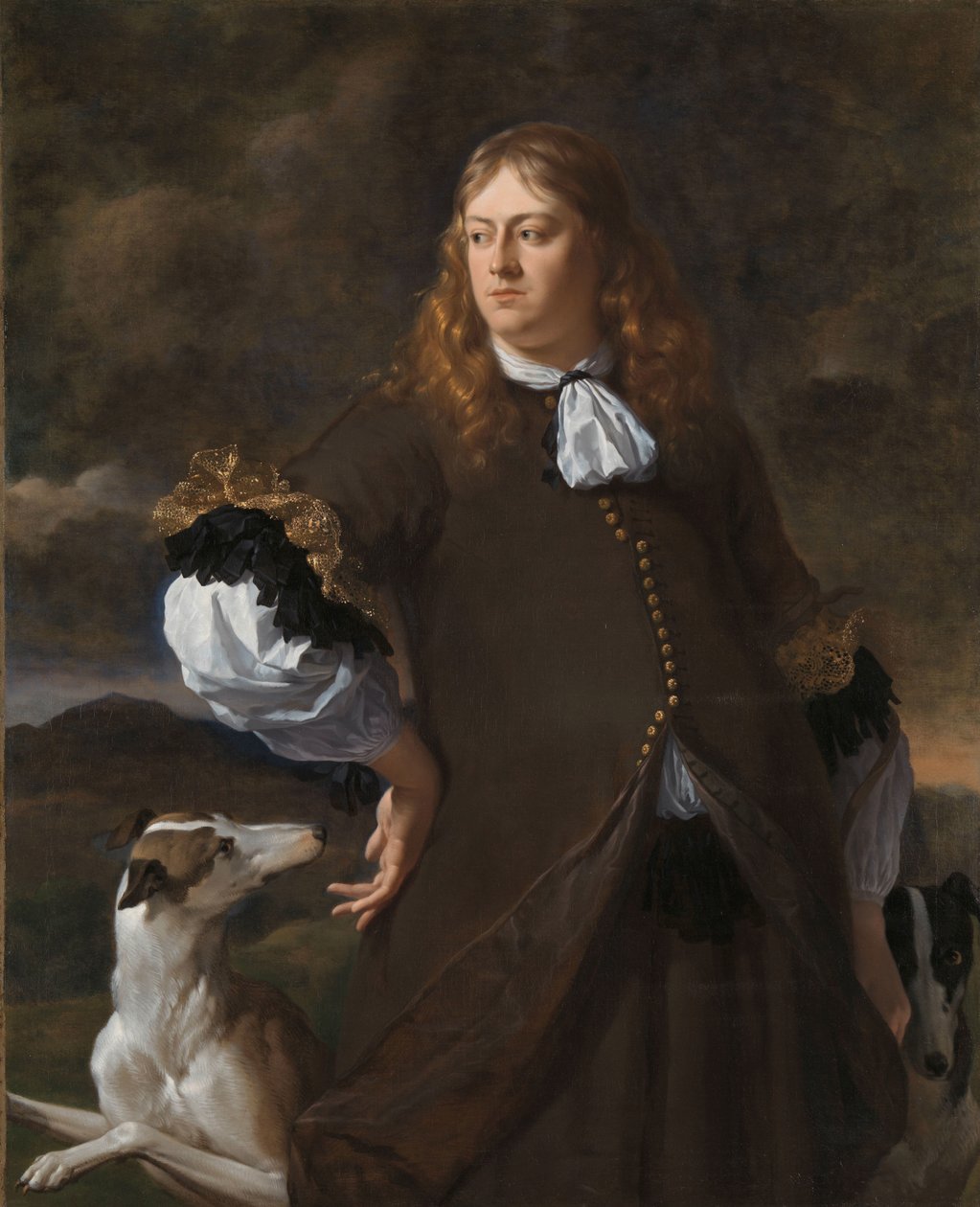 Portrett av en mann av Karel Du Jardin