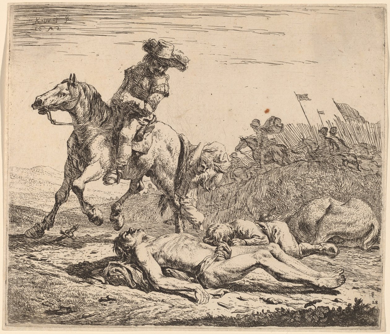 Slagmarken av Karel Dujardin