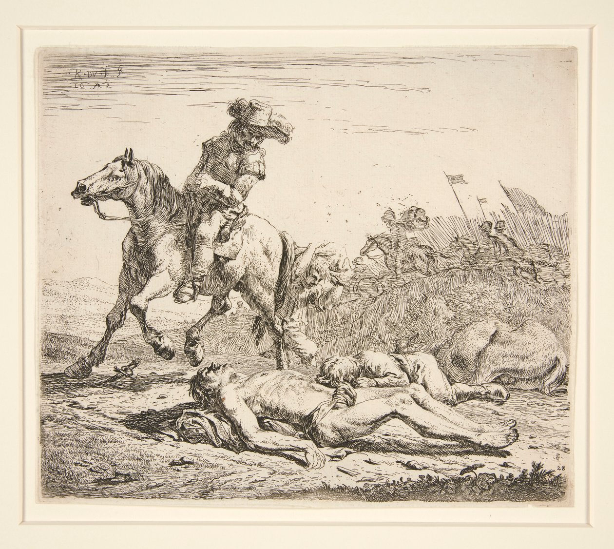 Le Champ de Bataille (Slagmarken) av Karel Dujardin