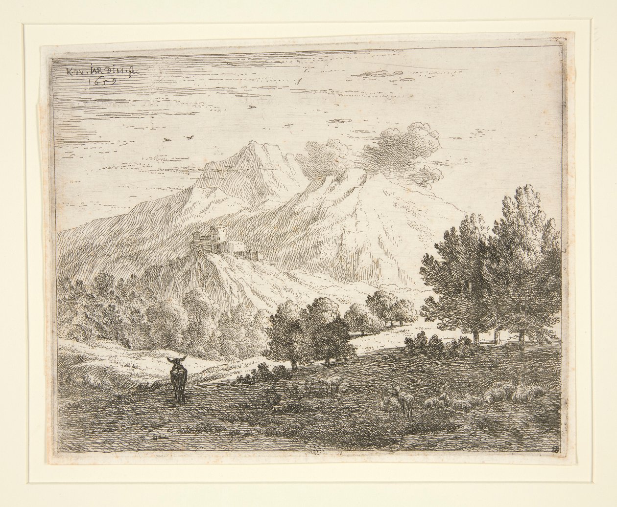 De fire fjellene av Karel Dujardin