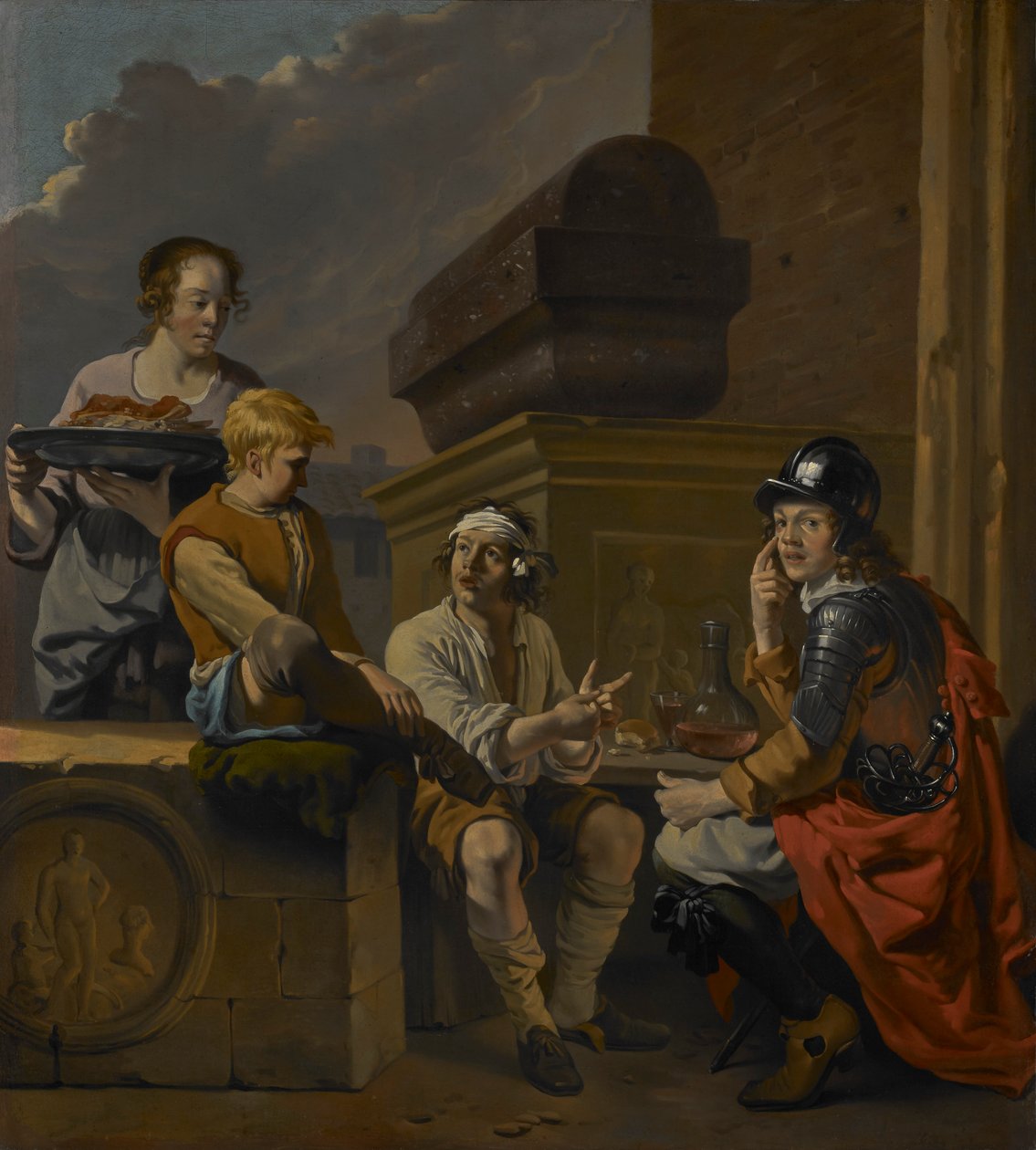 Historien om soldaten av Karel Dujardin