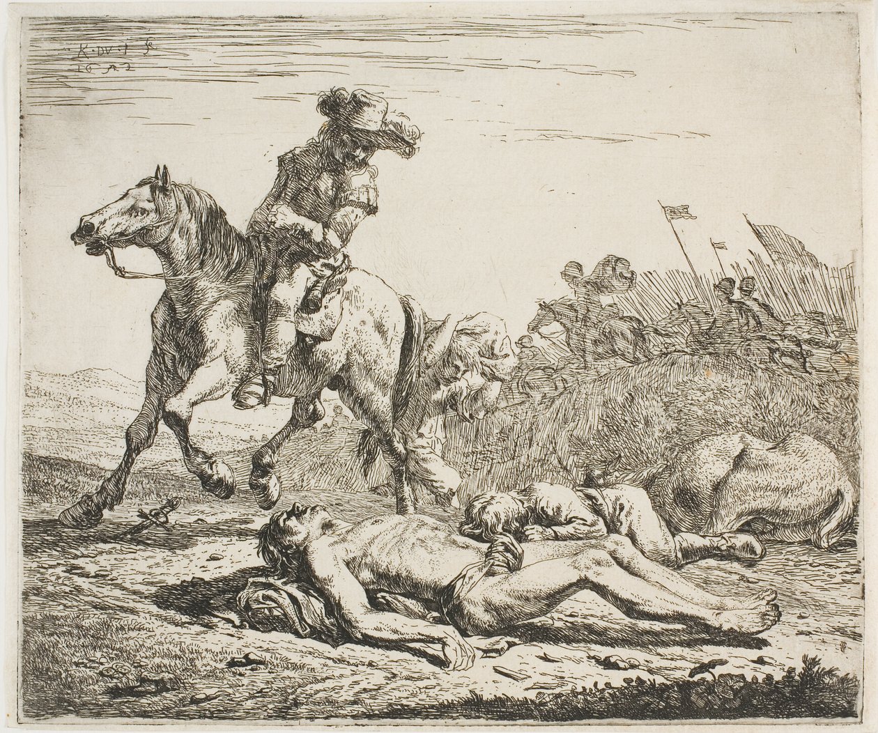 Slagmarken av Karel Dujardin