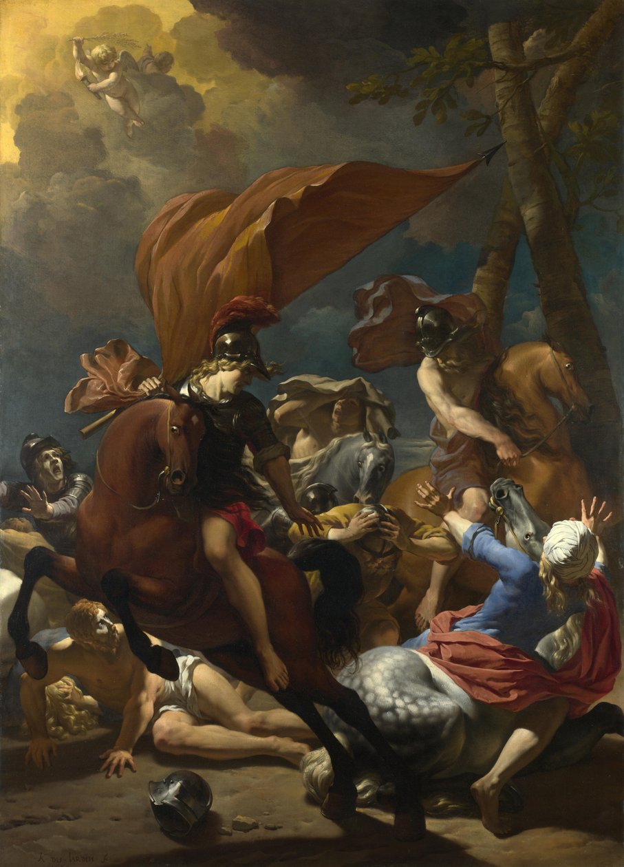 The Conversion of Saint Paul, 1662 av Karel Dujardin