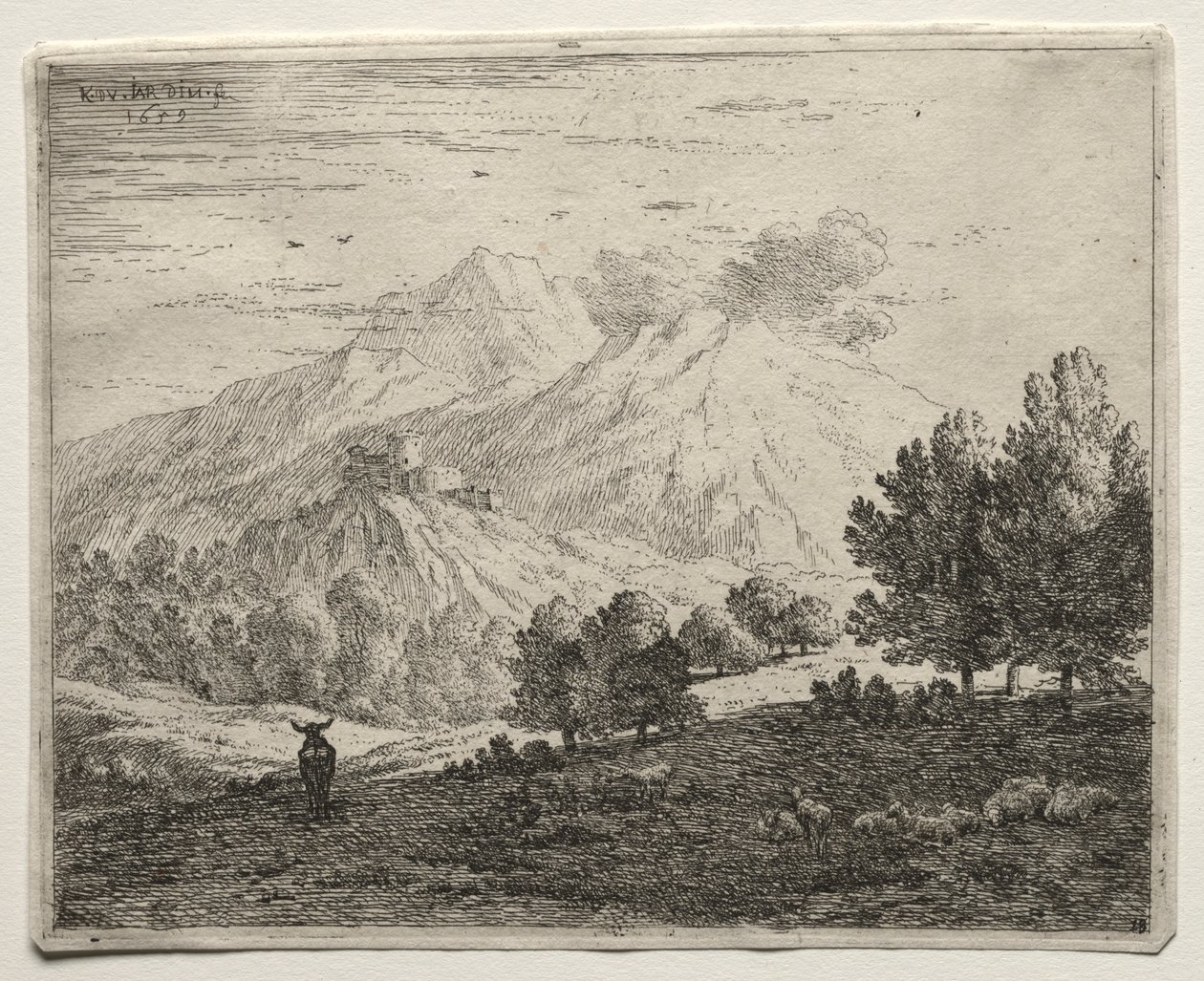 De fire fjellene. av Karel Dujardin