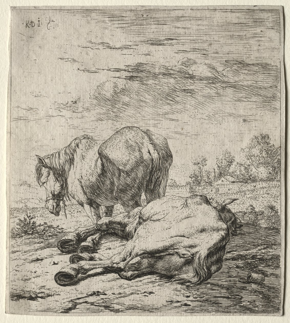 De to hestene av Karel Dujardin