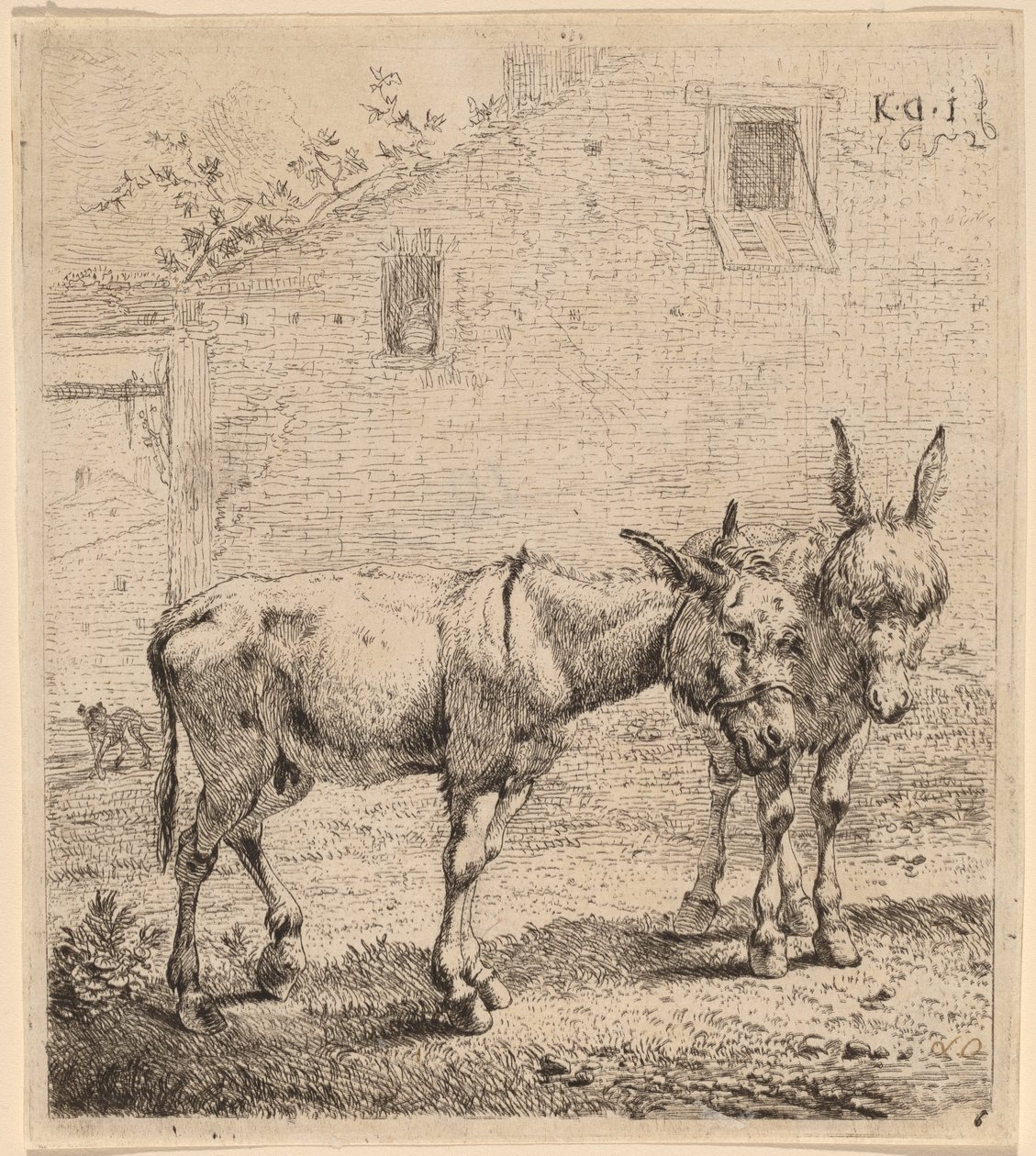 To esler av Karel Dujardin
