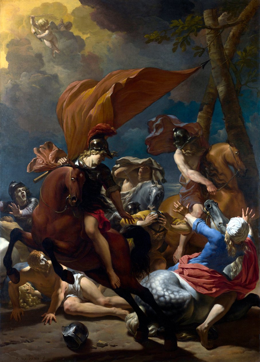 omvendelsen av Saint Paul av Karel Dujardin