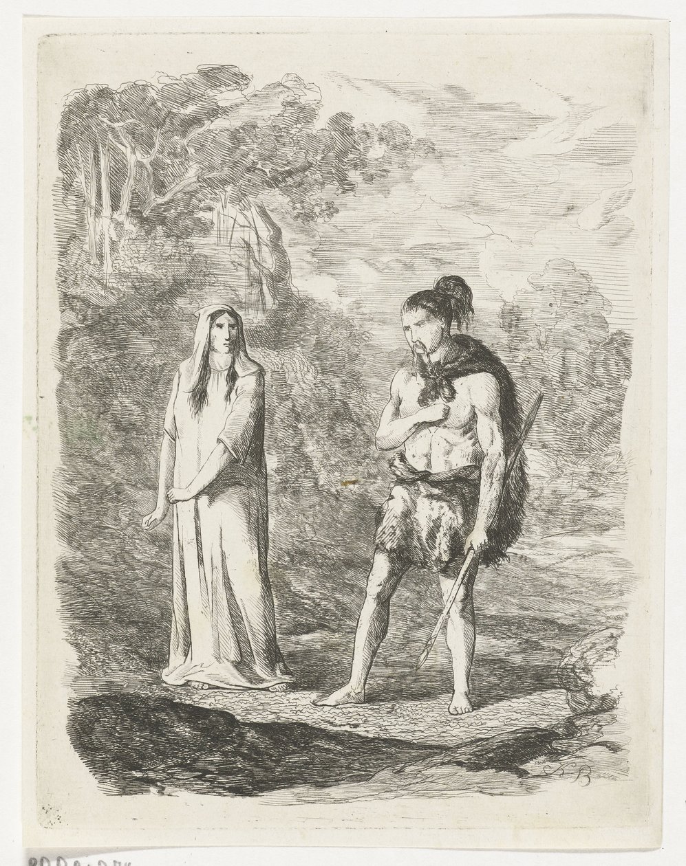 Drogen lover Angor hånden til Olwene Aeddon (serietittel) av Karel Frederik Bombled