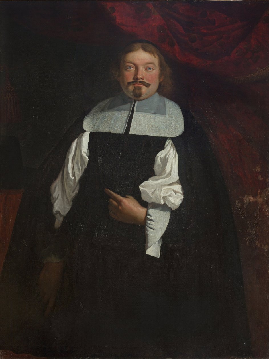 Portrett av grev Humprecht Jan Czernin av Chudenice (1628-1682) - Karel Skreta (1610-1674). Olje på lerret av Karel Škréta