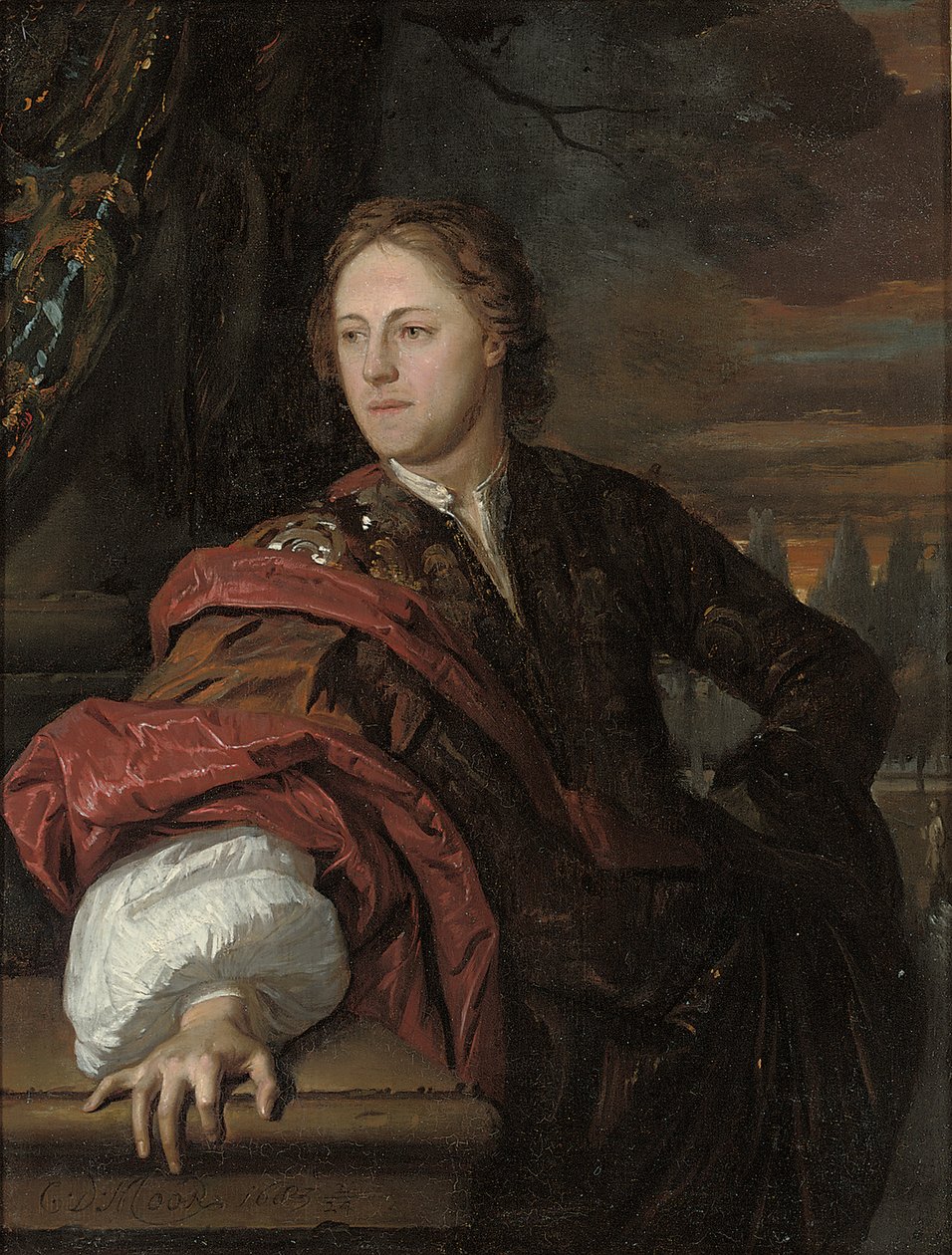 Portrett av en mann av Karel de Moor