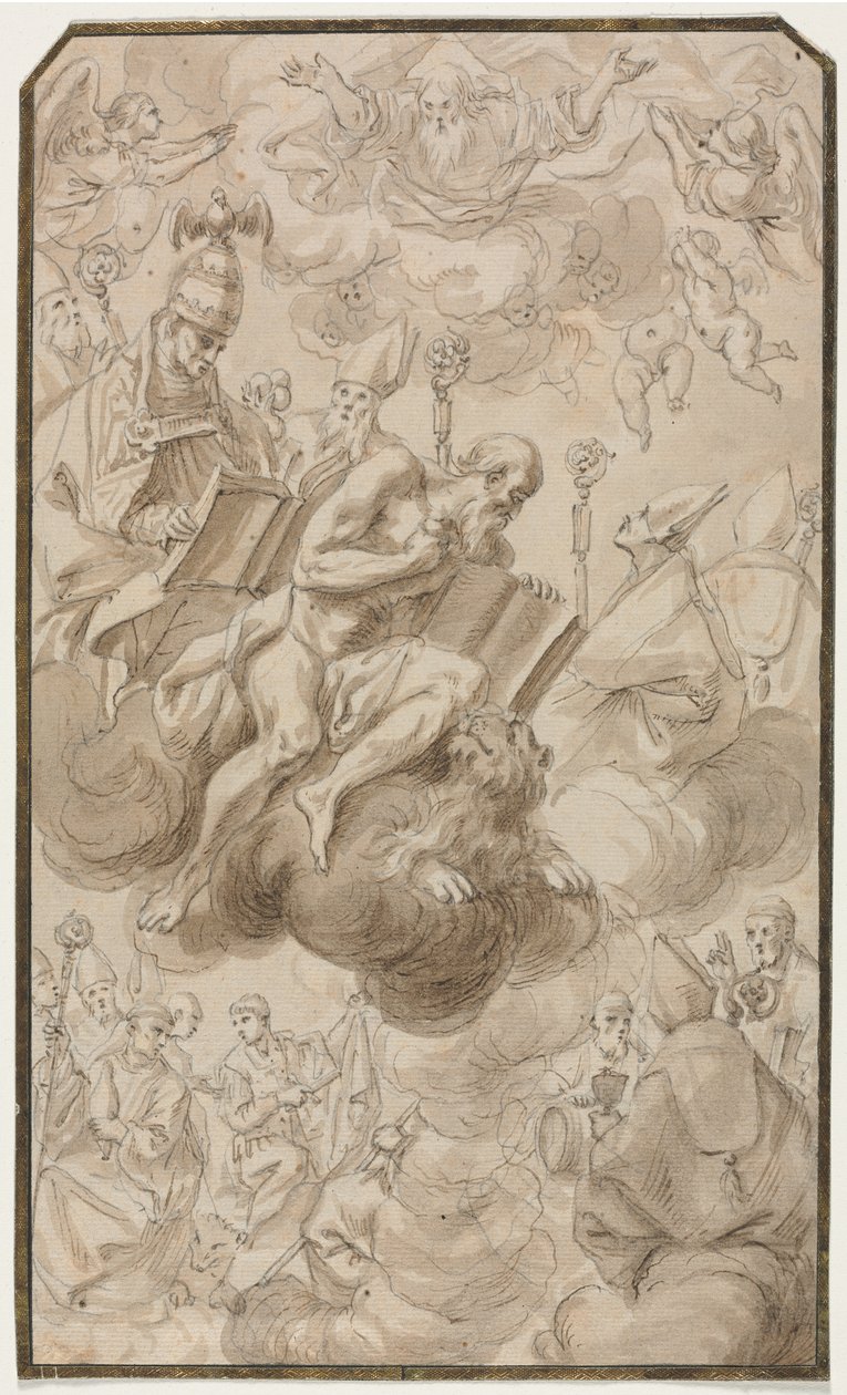 Himmelfart av Saint Hieronymus av Karel Škréta