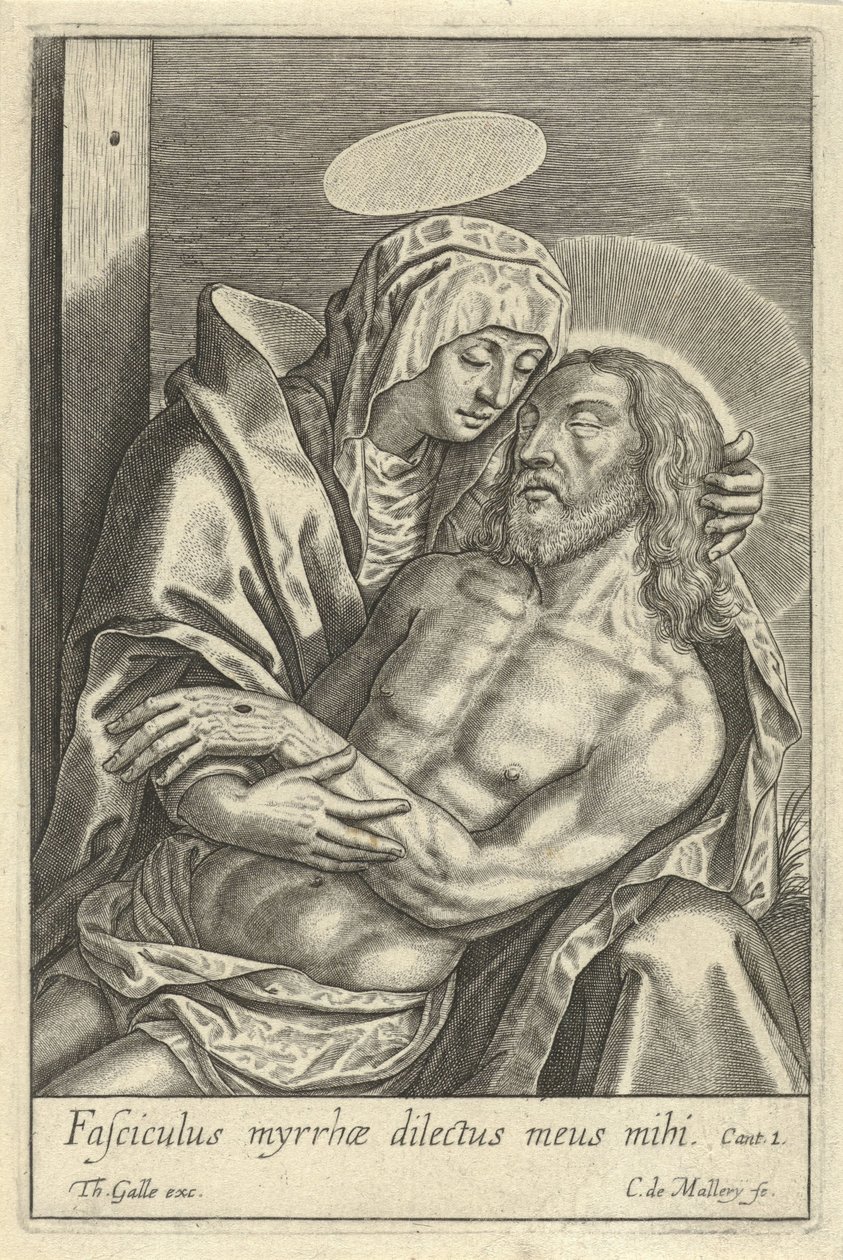 Pieta av Karel van Mallery