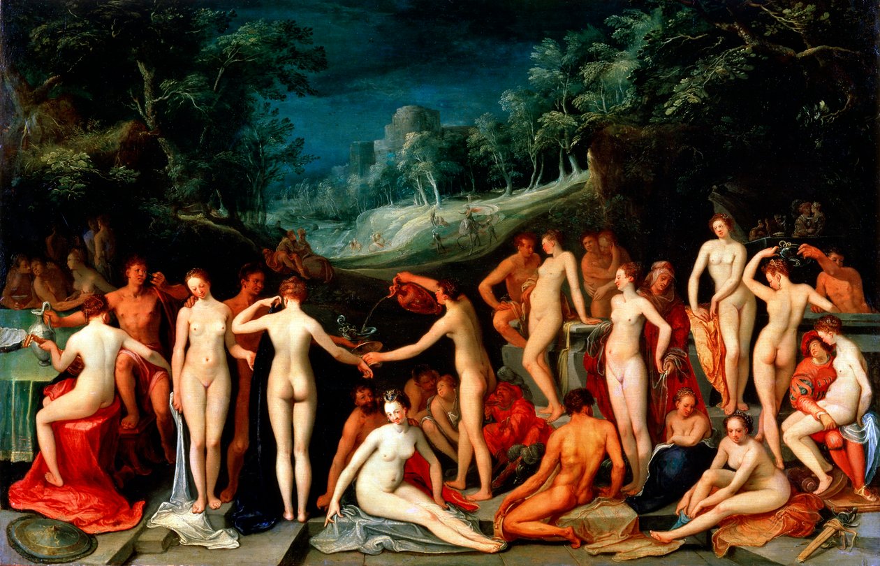 Kjærlighetshagen, 1602 av Karel van Mander I
