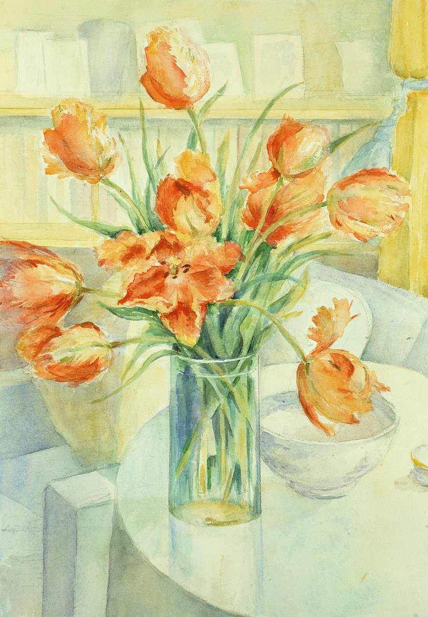 Kunstnertulipaner i salongen av Karen Armitage