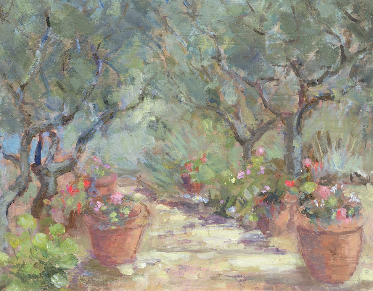 Hage i Porto Ercole, Italia, 1996 av Karen Armitage