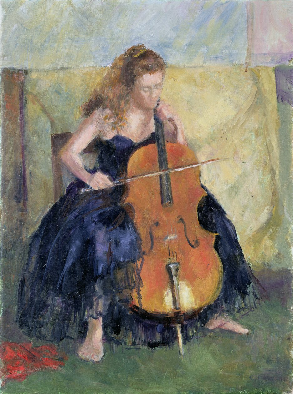 Cellospilleren, 1995 av Karen Armitage