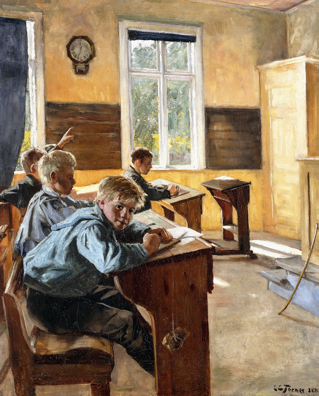 I klasserommet av Karen Elizabeth Tornoe