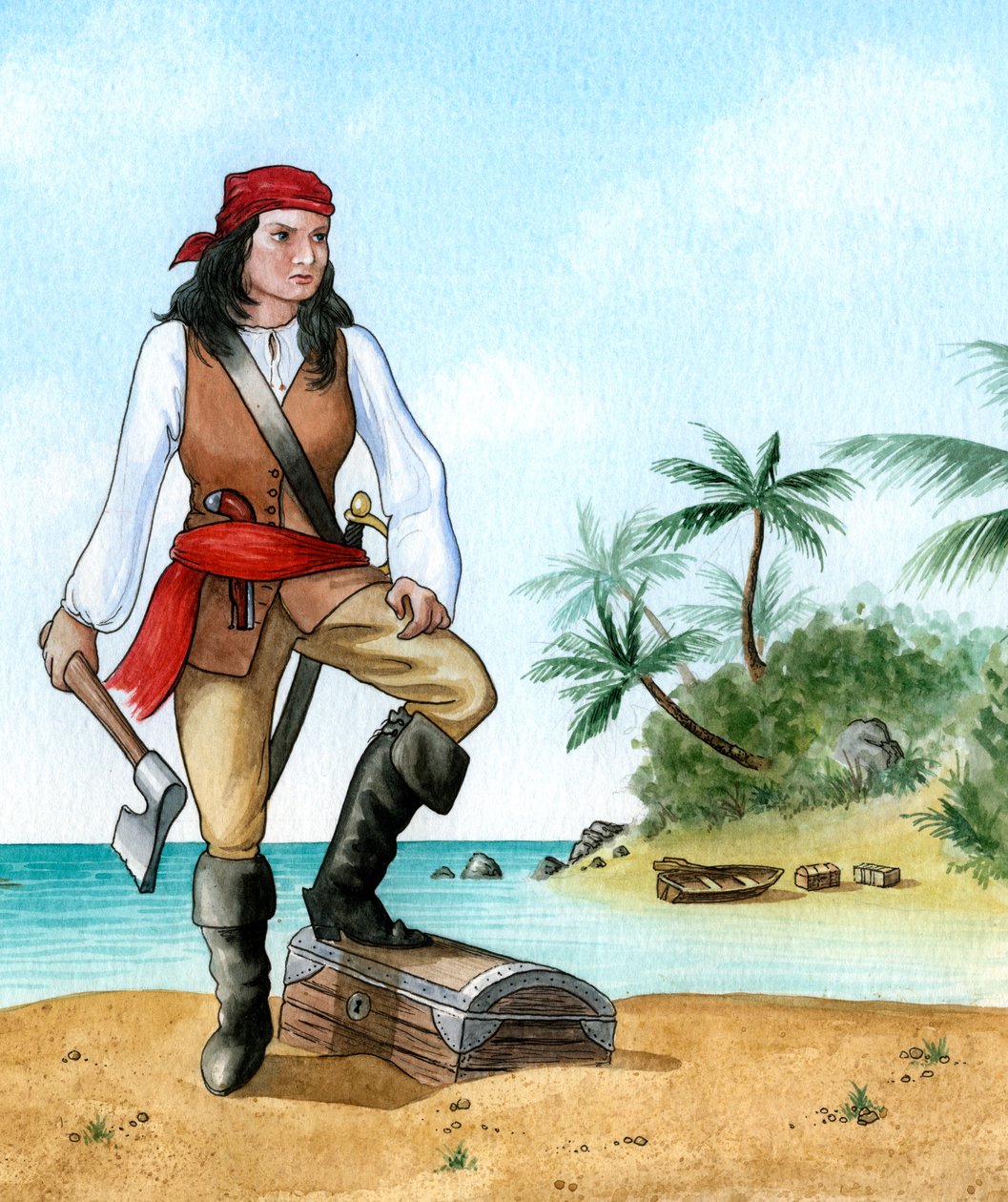 Mary Read, 1690-1720, britisk pirater av Karen Humpage