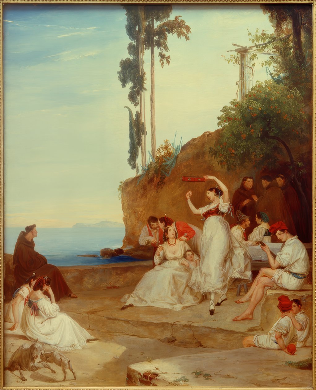 K.Blechen, tarantella av Carl Blechen