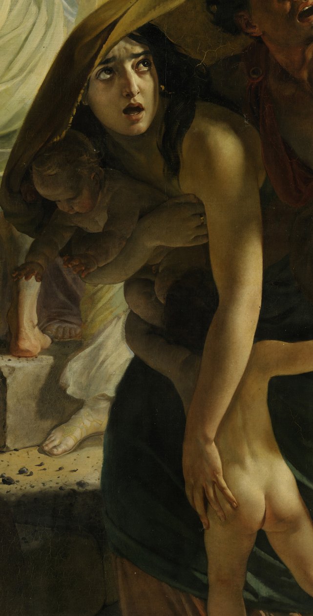 Den siste dagen i Pompeii (detalj) av Karl Pavlovich Bryullov
