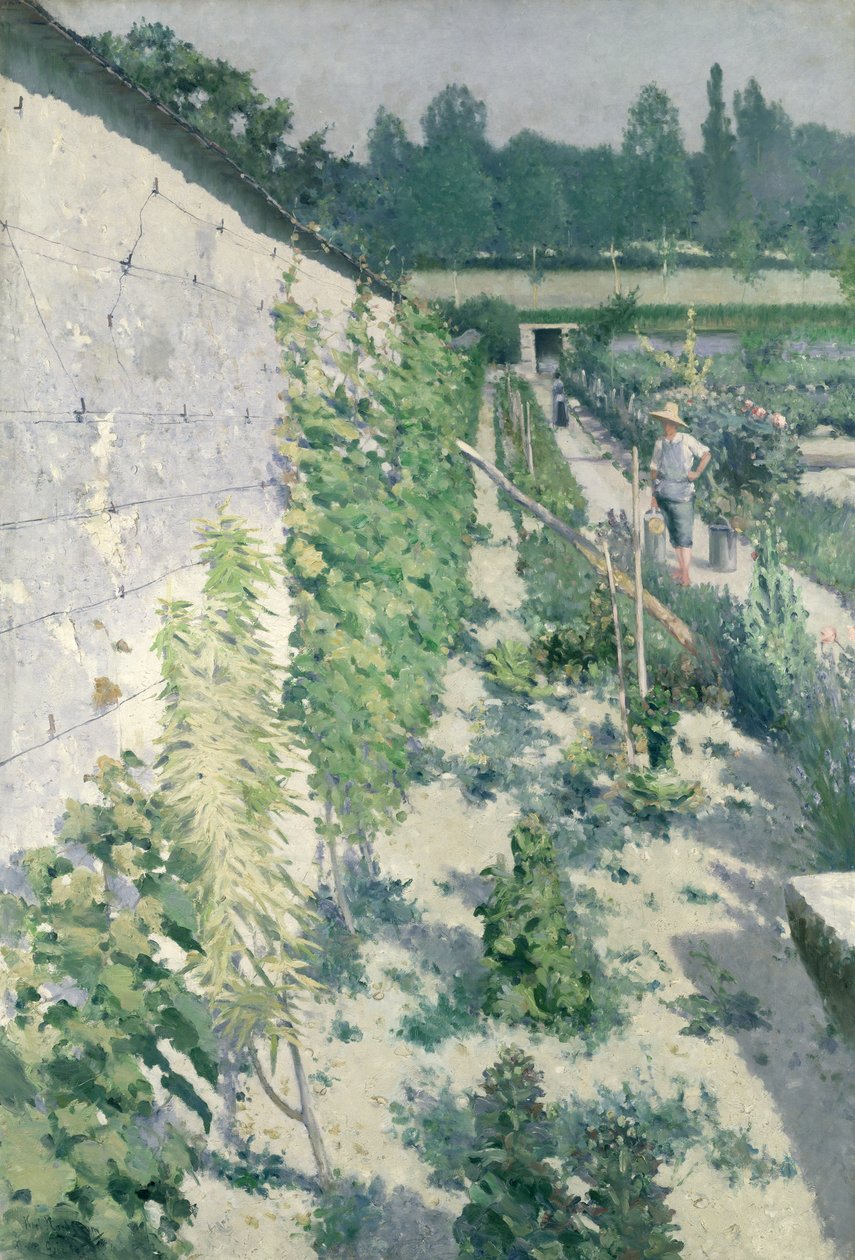 Hage i Grez, 1884 av Karl Fredrick Nordstrom