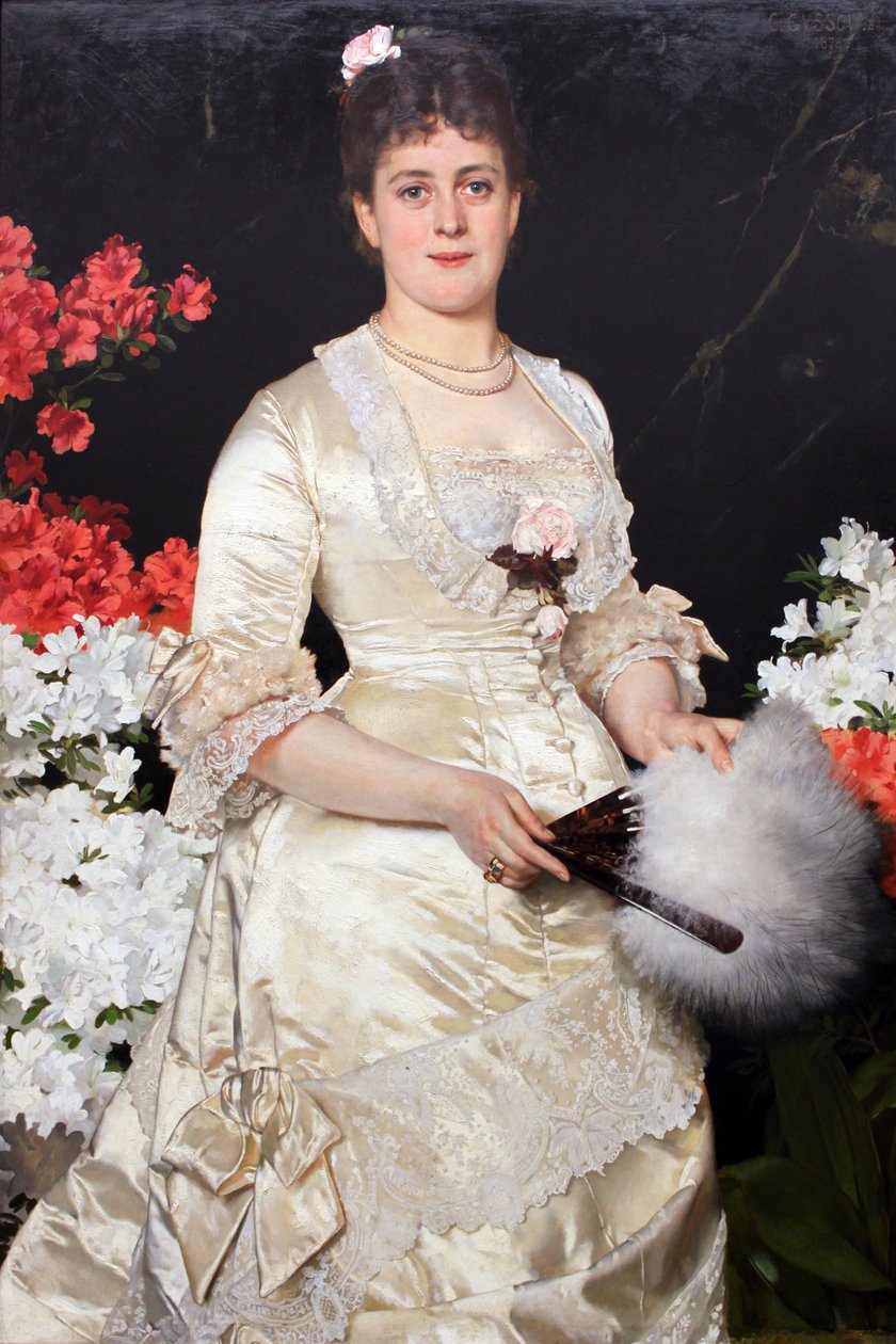 Fru Hedwig Woworsky av Karl Gussow