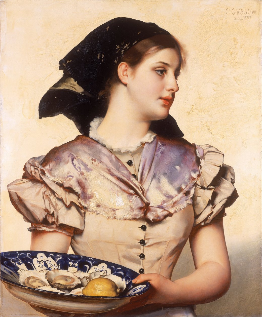 Østersjenta av Karl Gussow