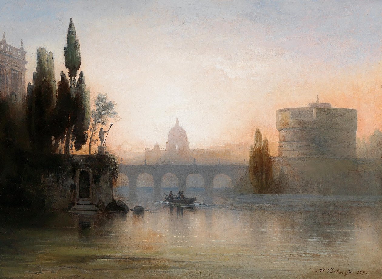 Romersk scene av Karl Heilmayer